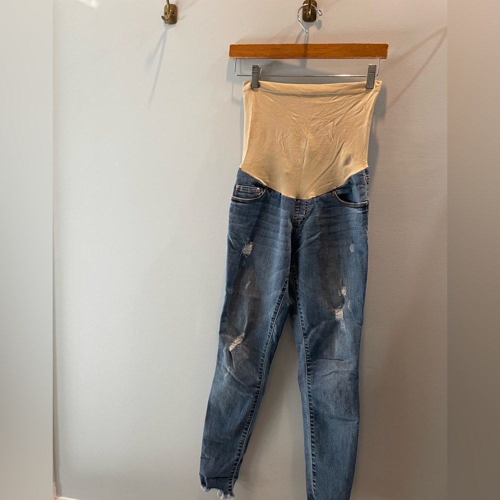 Jessica Simpson maternity jeans
